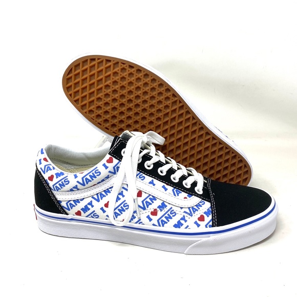 VANS Old Skool Skate Shoes Men Suede Black White Canvas Low Top Custom Alsu01240 - Picture 6 of 11
